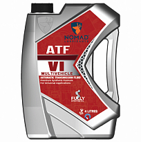 NOMAD Масло трансмиссионное синтетическое ATF-VI 4л